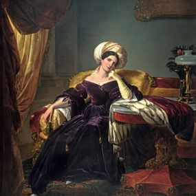 [object Object] - Portrait d'une dame au turban