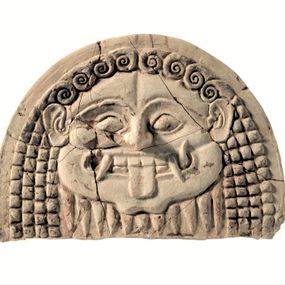null - Antefix with Gorgon's head