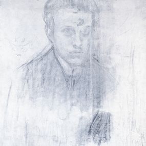 Pablo Gargallo - Retrato de joven (boceto)