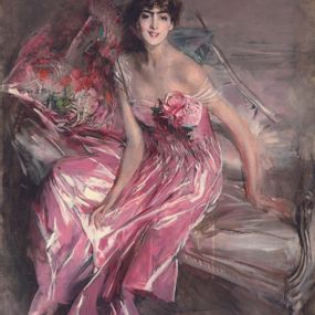 Giovanni Boldini - La signora in rosa