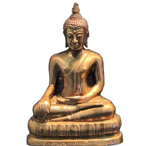 null - Buddha sitting in the lotus position