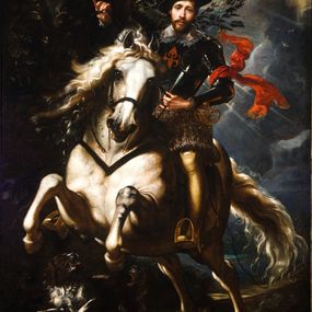 [object Object] - Equestrian portrait of Gio. Carlo Doria