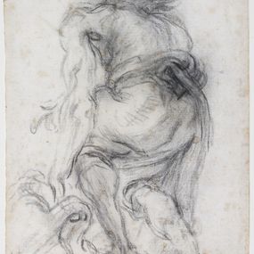 Gian Lorenzo Bernini - Figura maschile china, di spalle, ante