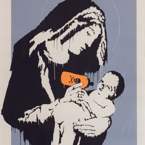 Banksy - Virgin Mary (Toxic Mary)