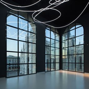 [object Object] - Struttura al Neon per la IX Triennale di Milano