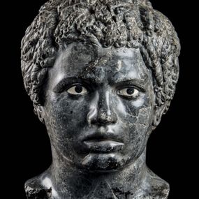 null - Head of a young African