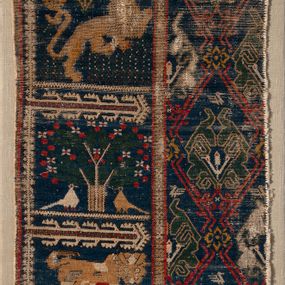 null - Fragment of Gothic-Moorish carpet
