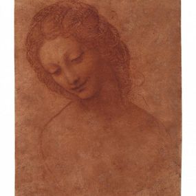 Leonardo da Vinci - Testa di Leda