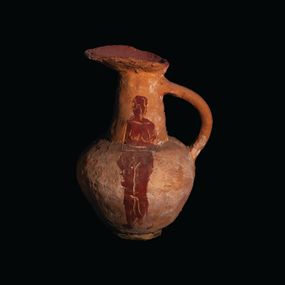 null - Amphora with female scene