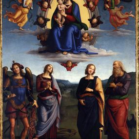 Pietro di Cristoforo Vannucci, detto Perugino - Pala Scarani