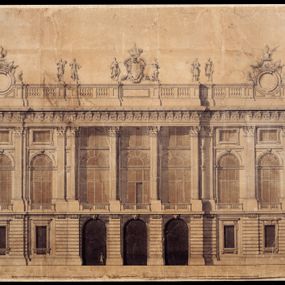 [object Object] - Project for the facade of Palazzo Madama in Turin