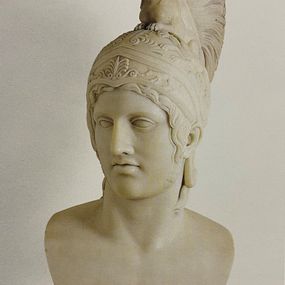 null - Busto di Achille, Manifattura romana 