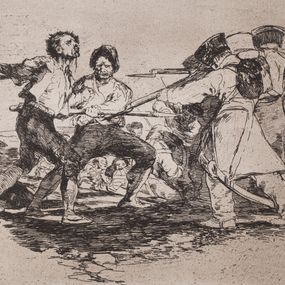 Francisco Goya - Con razon ó sin ella