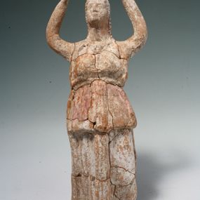 null - Statuette of a praying woman