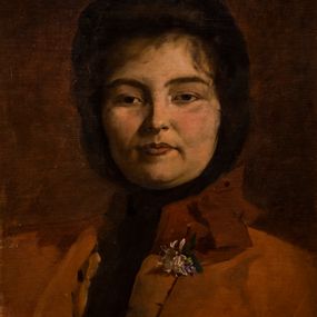 [object Object] - Portrait of his wife