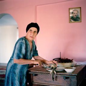 [object Object] - Tengo Inalishvili's mother prepares a spicy paste