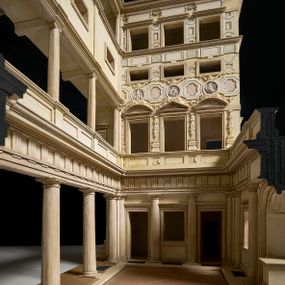 null - Maßstabsgetreues Modell des Palazzo Branconio in L'Aquila
