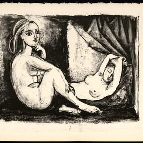 Pablo Picasso - Dos Mujeres desnudas