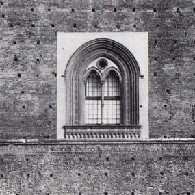 [object Object] - Milan Two-mullioned window of the Castle