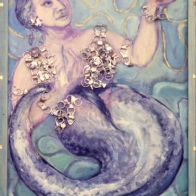 null - SECTION 2 - 2 - Mermaid with rattle and medal