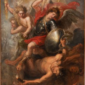 Peter Paul Rubens - San Michele espelle Satana e gli angeli ribelli