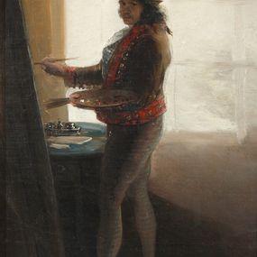Francisco Goya - Autoritratto al cavalletto
