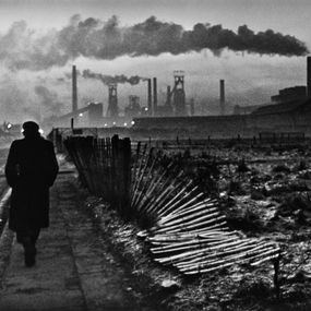 [object Object] - The West Hartlepool steelworks at first light