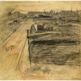 Umberto Boccioni - Senza titolo, studio per Crepuscolo
