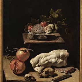 null - Still life with sculpture