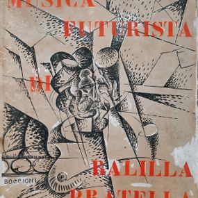Umberto Boccioni - Musica futurista di Balilla Pratella