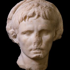 null - Portrait of Augustus capite veiled