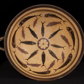 null - Kylix with Tuna and Dolphins