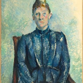 Paul Cézanne - Portrait de Madame Cezanne