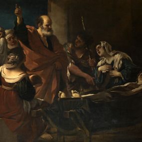 Giovanni Francesco Barbieri, detto Guercino - Resurrezione di Tabita