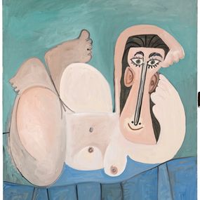Pablo Picasso - Nudo accovacciato