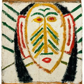 Pablo Picasso - Testa indiana variopinta