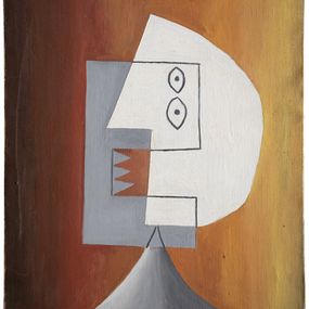 Pablo Picasso - Volto di profilo