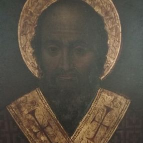 null -  First floor, room 3: Icon of Saint Nicholas of Bari