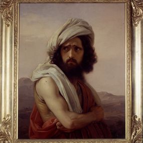 Francesco Hayez - Ritratto di Carlo Prayer nel personaggio di Alp