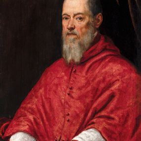 Jacopo Robusti, detto Tintoretto - Ritratto di Giovanni Grimani