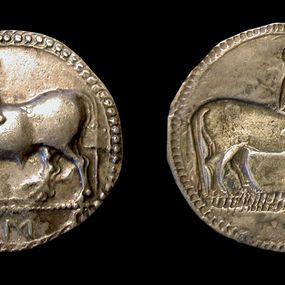null - Incuse stater of Sybaris with bull