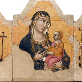 [object Object] - Madonna and Child with Saints