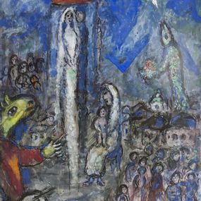 Marc Chagall - Mariage sous le baldaquin 