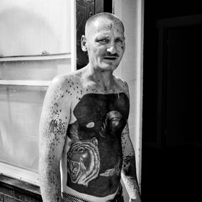[object Object] - A tattooed man in Northeast Rochester