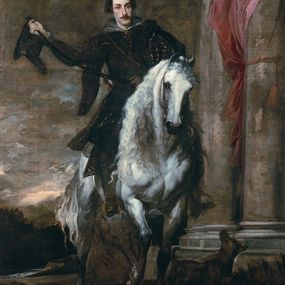 Antoon van Dyck - Anton Giulio Brignole - Sale a cavallo