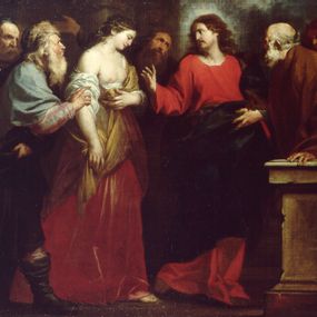 [object Object] - Christ and the adulteress