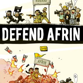 Zerocalcare - Defend Afrin