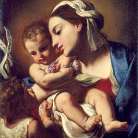 [object Object] - Madonna with Child and San Giovannino