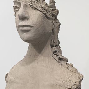[object Object] - Unfired clay torso