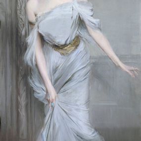 Giovanni Boldini - Ritratto di M.me Charles Max
